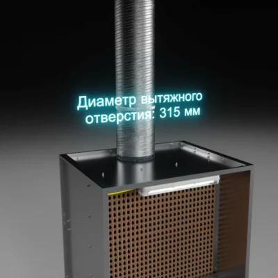 Малогабаритная окрасочно-сушильная камера